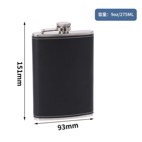 250 ML- 9 OZ  || Smart Stylish Water Bottle ||Black||