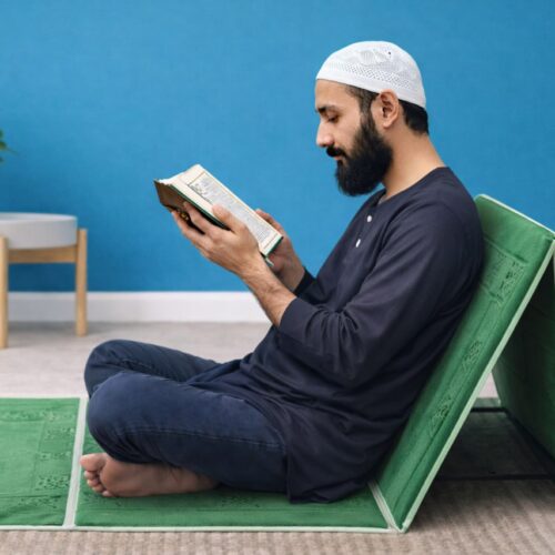 photo_2026-02-21_12-12-41 Prayer Mat with Back Support || Dark Green ||