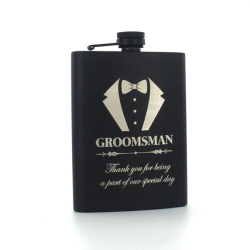 240 ML- 8 OZ  || Smart Stylish Water Bottle || GROOMSMAN||
